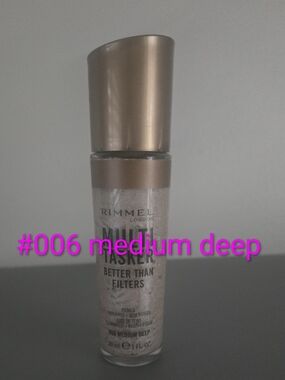 Rimmel London Primer - Medium Deep #006 (Champagne Beige Bottle)